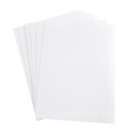 6PC 36inch*72inch High-transparency White Polycarbonate (PC) Hollow Sheet Solid Sheet for Awnings, Balcony Roofs