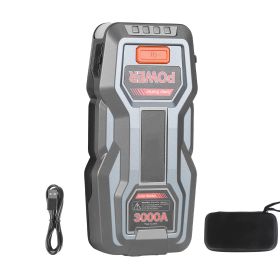 Jump Starter, 3000A Peak, Car Jumper Starter Battery Pack, 12V Portable Lithium Battery Booster