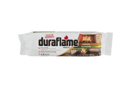 2.5 lb Firelog for Fireplaces and Fire Pits, Burns over 1.5-Hrs , 5 Firelog